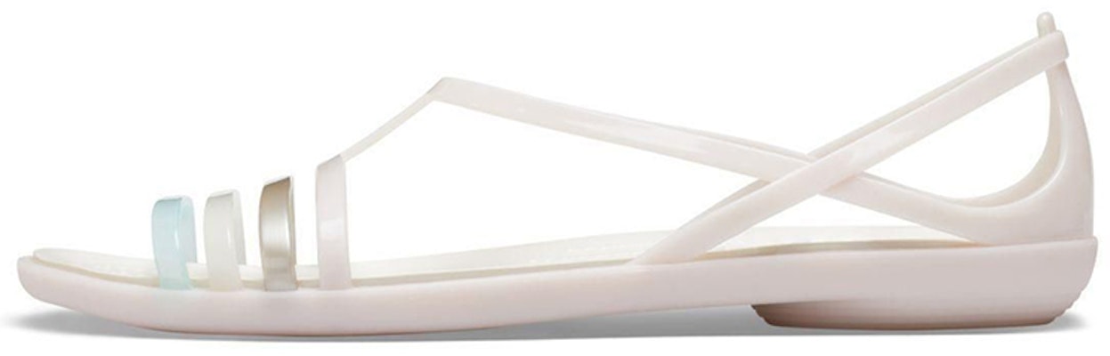 (Women) Crocs Isabella Strappy Sandal 'White Comfort' 202465-6PM Buy (Women) Crocs Isabella Strappy Sandal 'White Comfort' 202465-6PM