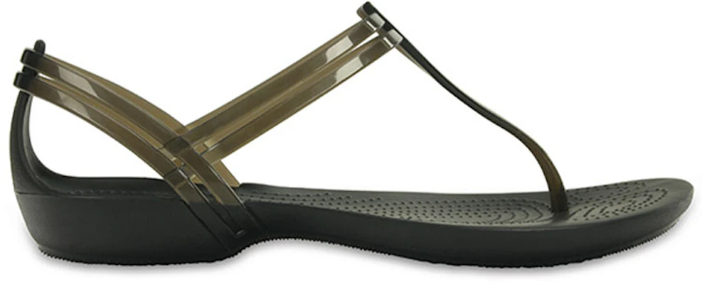 Crocs Isabella T-strap 戶外運動 潮流運動涼鞋 女款 黑色 Order Crocs Isabella T-strap 戶外運動 潮流運動涼鞋 女款 黑色