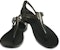 (W) Crocs Isabella T-strap 'Sandal Sukan Hitam' 202467-001