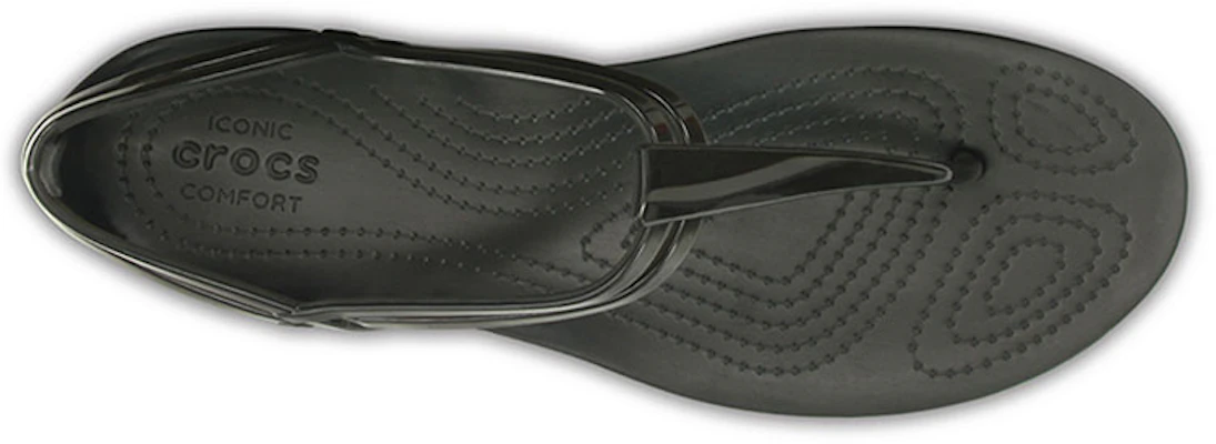 Crocs Isabella T-strap 戶外運動 潮流運動涼鞋 女款 黑色 Purchase Crocs Isabella T-strap 戶外運動 潮流運動涼鞋 女款 黑色