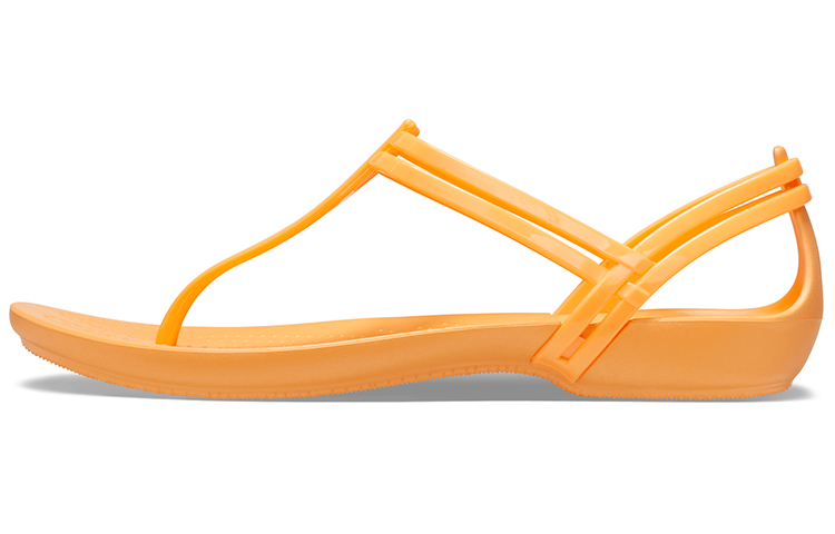 (Women) Crocs Isabella T-Strap 'Orange Comfort Sport' 202467-801