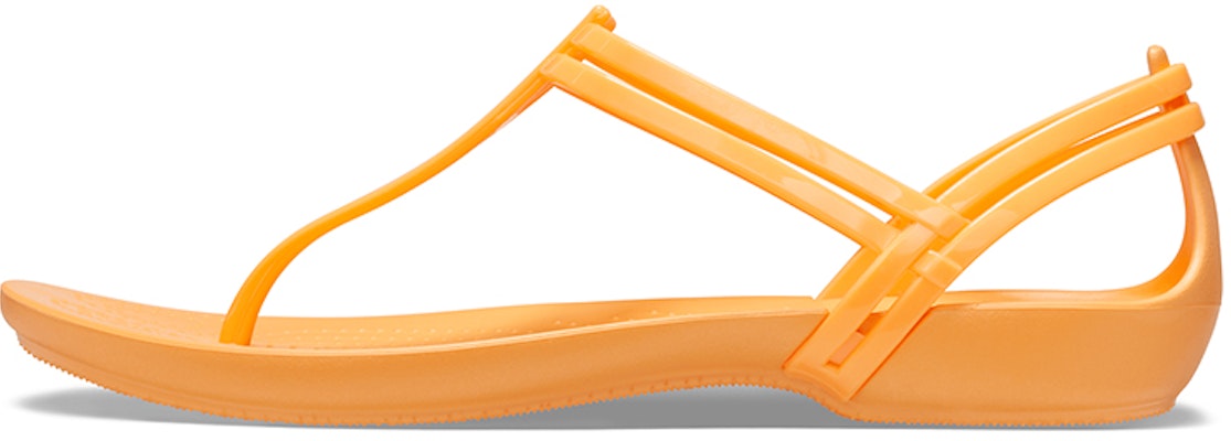 (Women) Crocs Isabella T-Strap 'Orange Comfort Sport' 202467-801 Buy (Women) Crocs Isabella T-Strap 'Orange Comfort Sport' 202467-801