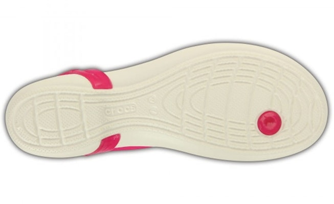 (Women) Crocs Isabella T-Strap 'Red White' 202467-62E Purchase (Women) Crocs Isabella T-Strap 'Red White' 202467-62E