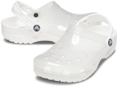 (W) 크록스 젤리 투명 유니 화이트 샌들 206908-100 Lookbook (W) 크록스 젤리 투명 유니 화이트 샌들 206908-100