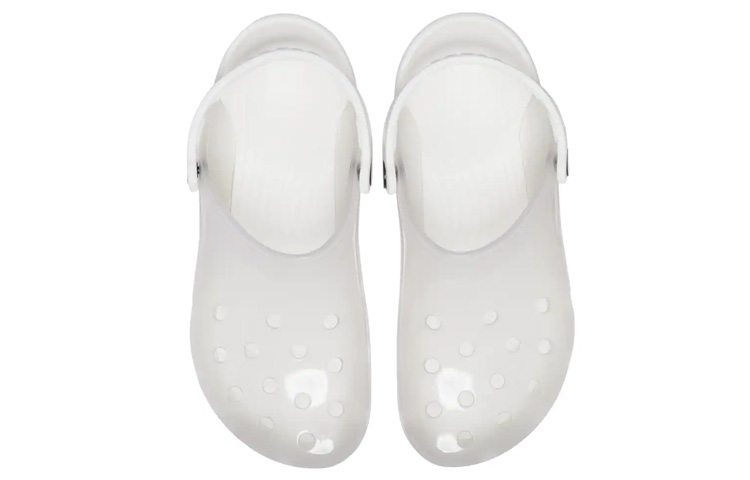 Purchase Crocs 果凍克駱格 透明洞洞涼鞋 男女同款 白色