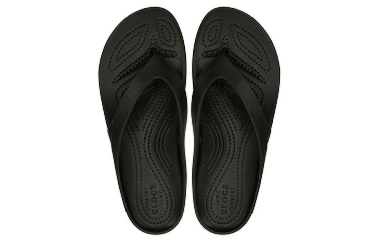 Shop (Women) Crocs Kadee 2 Flip 'Black' 202492-001