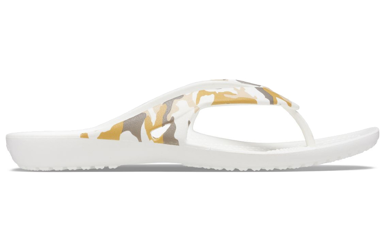 Order (Women) Crocs Kadee 2 Printed Flip 'White Casual' 206866-960