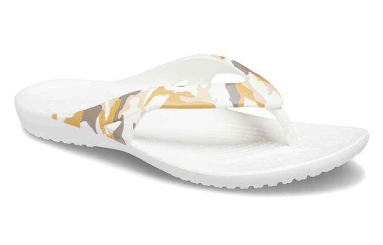 Lookbook (Women) Crocs Kadee 2 Printed Flip 'White Casual' 206866-960