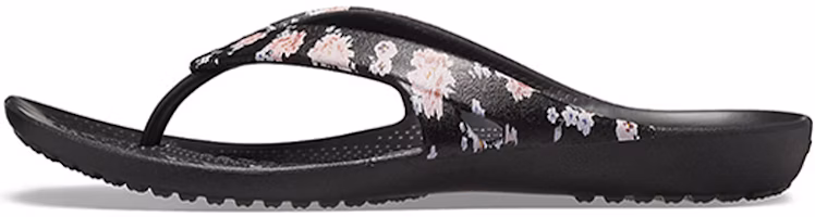 (Women) Crocs Kadee 2 Printed Flip Flops 'Floral Black' 205998-97J (Women) Crocs Kadee 2 Printed Flip Flops 'Floral Black' 205998-97J
