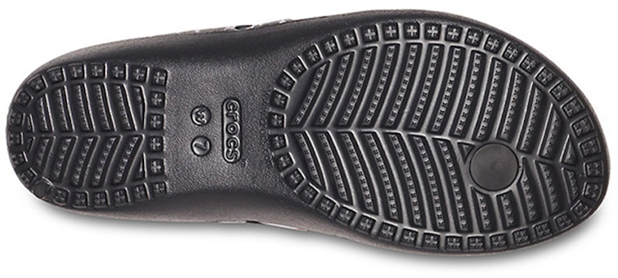 (Women) Crocs Kadee 2 Printed Flip Flops 'Floral Black' 205998-97J Sizing (Women) Crocs Kadee 2 Printed Flip Flops 'Floral Black' 205998-97J