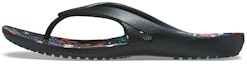 Buy (W) Crocs Kadee 2 Cetakan Flip Selipar Kasual Minimalis Hitam 206866-001