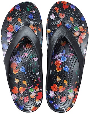 (Women) Crocs Kadee 2 Printed Flip Minimalistic Casual Flip-Flops Black 206866-001 Purchase (Women) Crocs Kadee 2 Printed Flip Minimalistic Casual Flip-Flops Black 206866-001
