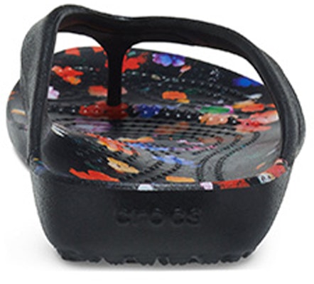 (Women) Crocs Kadee 2 Printed Flip Minimalistic Casual Flip-Flops Black 206866-001 Details for (Women) Crocs Kadee 2 Printed Flip Minimalistic Casual Flip-Flops Black 206866-001