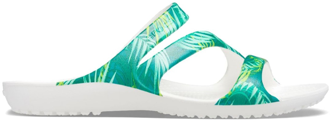 (W) Crocs Kadee 2 热带凉鞋 '白绿' 207262-94S Order (W) Crocs Kadee 2 热带凉鞋 '白绿' 207262-94S