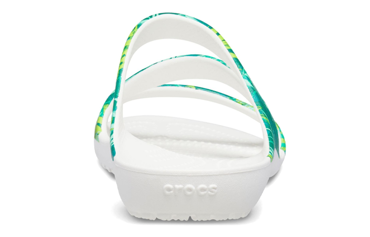 Details for (Women) Crocs Kadee 2 Tropical Sandal 'White Green' 207262-94S