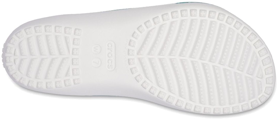 (Women) Crocs Kadee 2 Tropical Sandal 'White Green' 207262-94S Sizing (Women) Crocs Kadee 2 Tropical Sandal 'White Green' 207262-94S