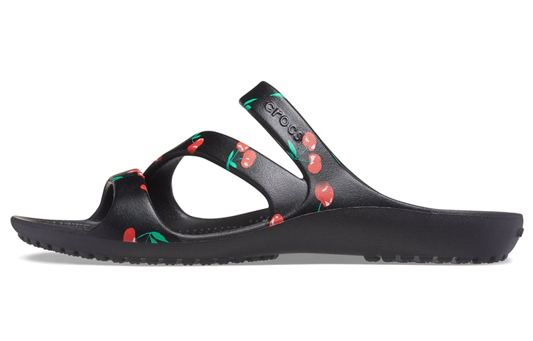 (Women) Crocs Kadee 'Cherry Print' 206894-6J1