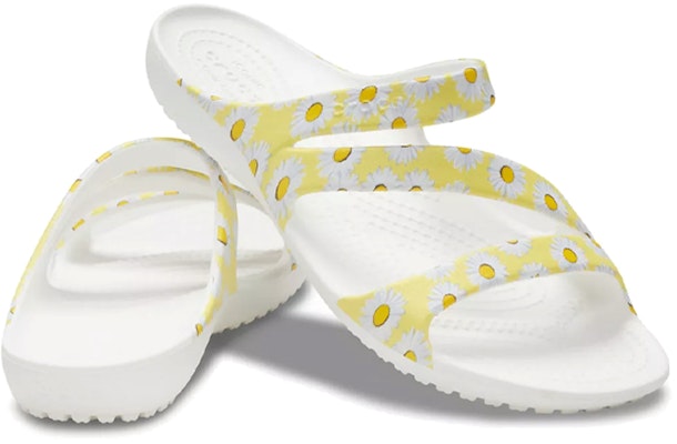 (Women) Crocs Kadee 'White Yellow' 206894-1EX Shop (Women) Crocs Kadee 'White Yellow' 206894-1EX