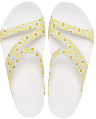 (Women) Crocs Kadee 'White Yellow' 206894-1EX Purchase (Women) Crocs Kadee 'White Yellow' 206894-1EX