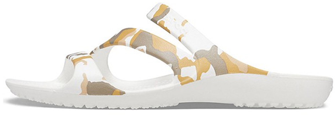 (Women) Crocs Kadee Casual Sandals Camouflage White 206894-960 Buy (Women) Crocs Kadee Casual Sandals Camouflage White 206894-960