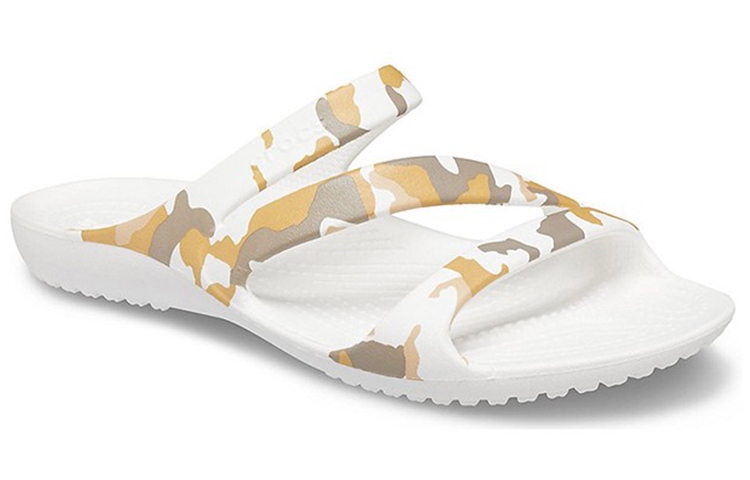 Lookbook (W) Crocs Kadee Sandal Santai Corak Camouflage Putih 206894-960