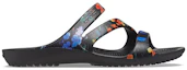 Order (W) Sandal Kasual Crocs Kadee Tie Dye Hitam 206894-001