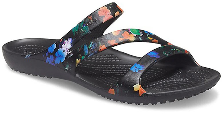 (W) Sandal Kasual Crocs Kadee Tie Dye Hitam 206894-001 Lookbook (W) Sandal Kasual Crocs Kadee Tie Dye Hitam 206894-001
