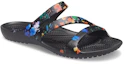 Lookbook (W) Sandal Kasual Crocs Kadee Tie Dye Hitam 206894-001