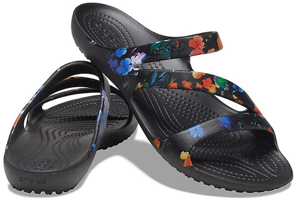 (W) Sandal Kasual Crocs Kadee Tie Dye Hitam 206894-001 Shop (W) Sandal Kasual Crocs Kadee Tie Dye Hitam 206894-001