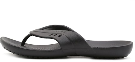 (Women) Crocs Kadee Cozy Non-Slip Flip-Flops Black 14177-001 (Women) Crocs Kadee Cozy Non-Slip Flip-Flops Black 14177-001