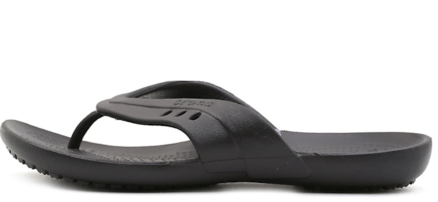 (Women) Crocs Kadee Cozy Non-Slip Flip-Flops Black 14177-001 Buy (Women) Crocs Kadee Cozy Non-Slip Flip-Flops Black 14177-001