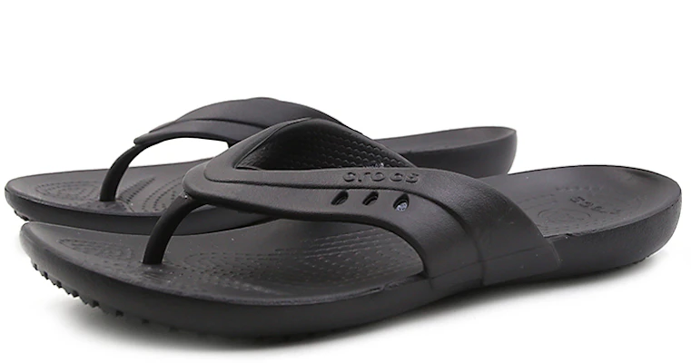 (W) Crocs Kadee 防滑舒适人字拖 黑色 14177-001 Lookbook (W) Crocs Kadee 防滑舒适人字拖 黑色 14177-001