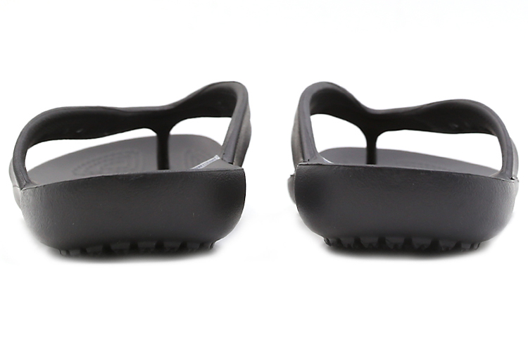 Shop Crocs Kadee 舒適防滑 人字運動拖鞋 女款 黑色