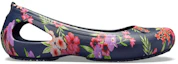 Order (Women) Crocs Kadee Flat 'Navy Floral' 205862-96N
