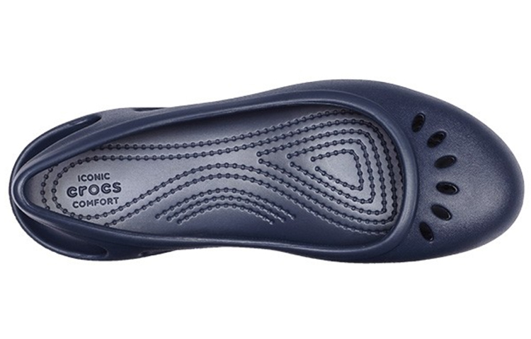 Lookbook (Women) Crocs Kadee Flat Deep Blue Sandals 205077-410