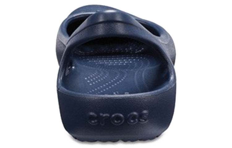 Shop (Women) Crocs Kadee Flat Deep Blue Sandals 205077-410