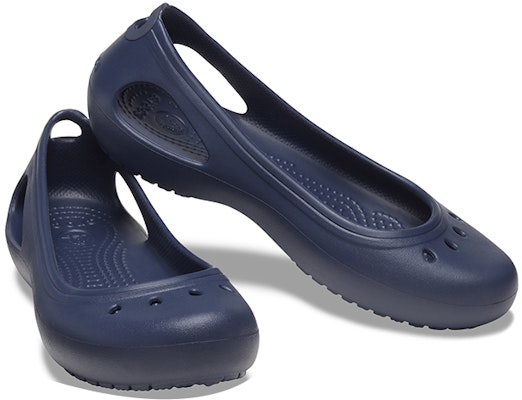 (Women) Crocs Kadee Flat Sandal 'Blue' 11215-463 Shop (Women) Crocs Kadee Flat Sandal 'Blue' 11215-463