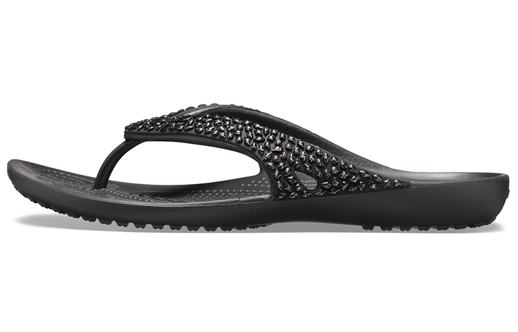 (Women) Crocs Kadee Flip-Flop 'Pure Black' 205741-001