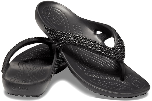 (Women) Crocs Kadee Flip-Flop 'Pure Black' 205741-001 Shop (Women) Crocs Kadee Flip-Flop 'Pure Black' 205741-001
