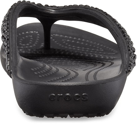 (Women) Crocs Kadee Flip-Flop 'Pure Black' 205741-001 Details for (Women) Crocs Kadee Flip-Flop 'Pure Black' 205741-001