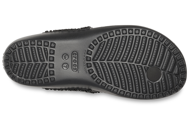 Sizing Crocs鱷魚牌 Kadee 休閒人字拖 女款 純黑