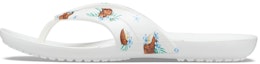 Buy (W) Crocs Kadee Flip Flop 'Casual Print Putih' 206190-9B8