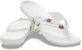 (W) Crocs Kadee Flip Flop 'Casual Print Putih' 206190-9B8