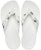 (W) Crocs Kadee Flip Flop 'Casual Print Putih' 206190-9B8