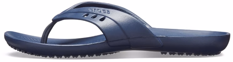(Women) Crocs Kadee Flip-Flops Blue 14177-410 (Women) Crocs Kadee Flip-Flops Blue 14177-410