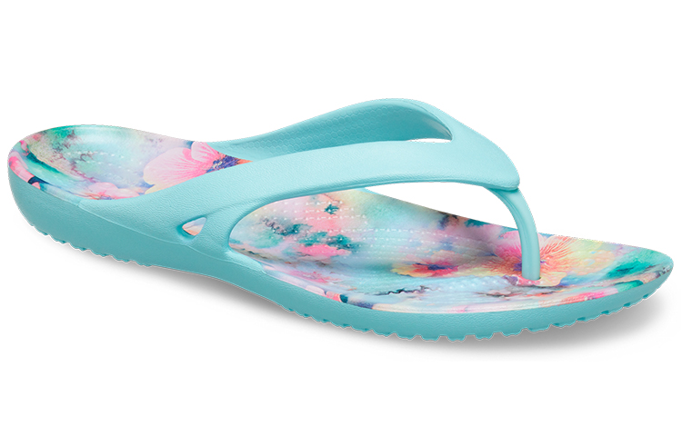 Lookbook (Women) Crocs Kadee II Flip 'Dream Blue' 207581-4SU