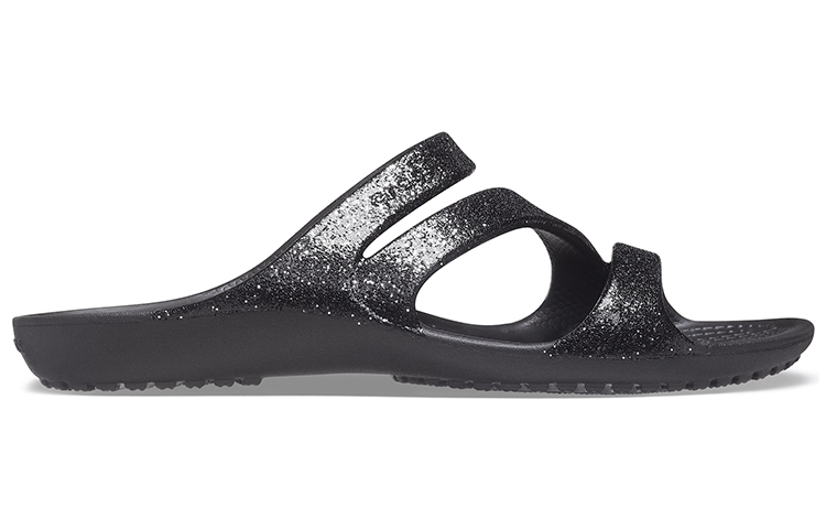 Order (Women) Crocs Kadee II Glitter Sandals 'Black' 207315-001