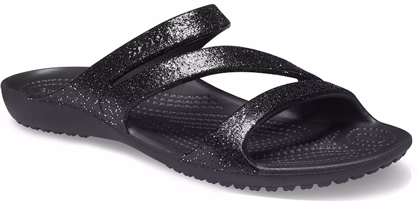 (Women) Crocs Kadee II Glitter Sandals 'Black' 207315-001 Lookbook (Women) Crocs Kadee II Glitter Sandals 'Black' 207315-001
