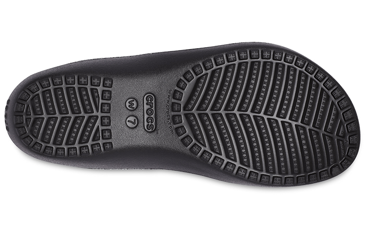 Sizing (Women) Crocs Kadee II Glitter Sandals 'Black' 207315-001