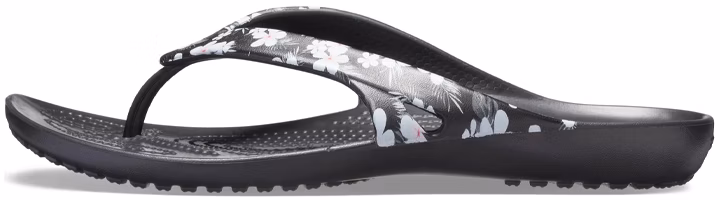 (Women) Crocs Kadee II Seasonal Flip Flops 'Tropical Floral Black' 205635-98F (Women) Crocs Kadee II Seasonal Flip Flops 'Tropical Floral Black' 205635-98F